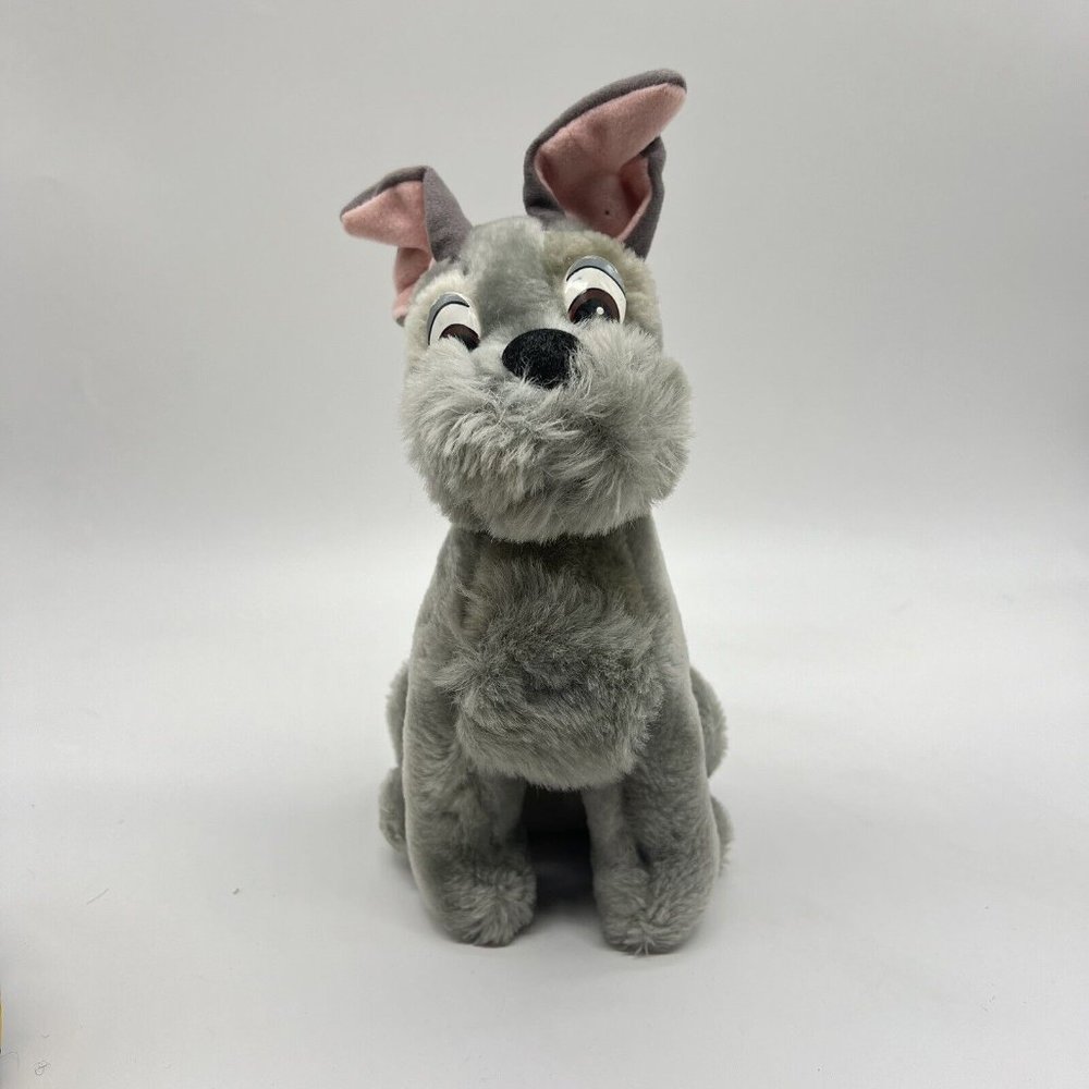 Disney World Disney Land Lady & The Tramp‎ Plush Vintage Stuffed Animal Dog